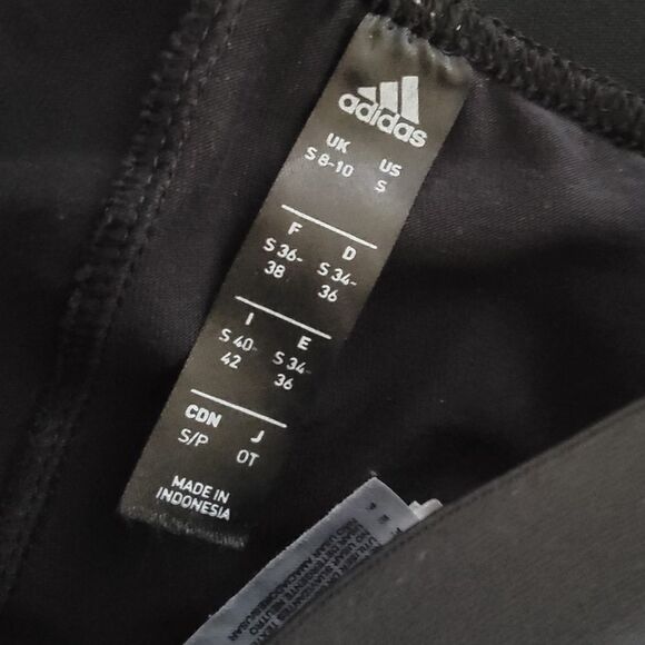 Adidas WND Wind Sporty Tech Mid Rise Tights in Black - Picture 14 of 16